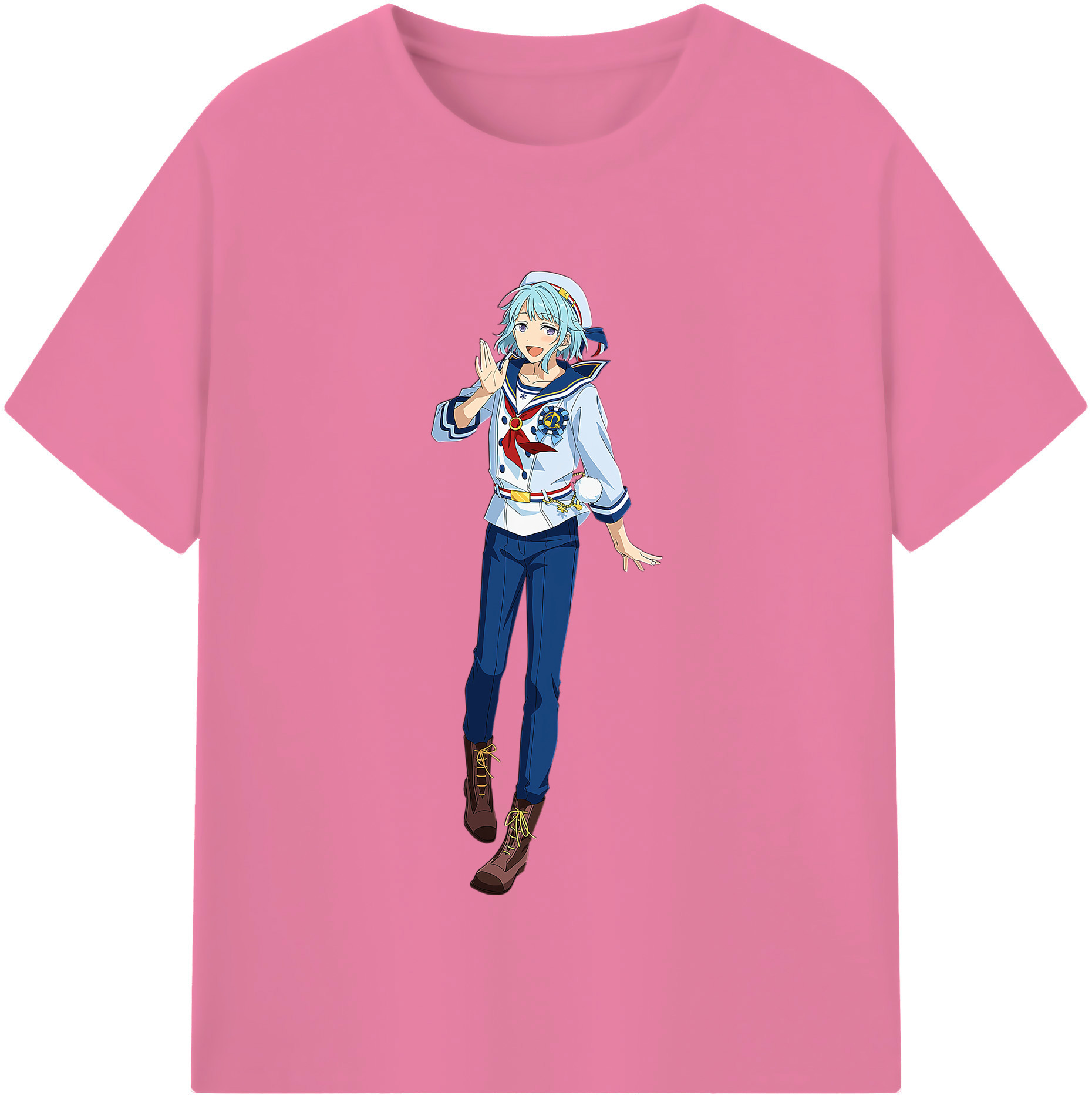 （画像用） あんさんぶるスターズ! Ensemble Stars 綿100％半袖Tシャツ（フロントプリント）